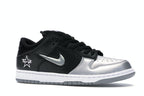 Nike Sb Dunk Low Supreme Jewel Swoosh Silver - Metallic Silver/Metallic Silver-Black - CK3480-001 - 03