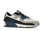 Nike Air Max 90 Black Industrial Blue - Light Smoke Grey/Black/Industrial Blue/Summit White - FB9658-002 - 03