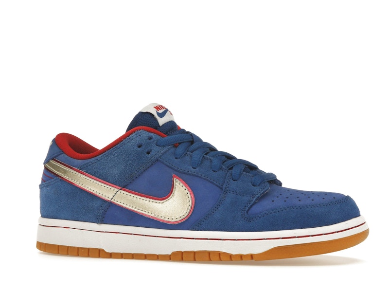 Nike Dunk Sb Low Eric Koston - Blue Ribbon/Metallic Vegas Gold-Varsity Red - nike-dunk-sb-low-eric-koston - 03