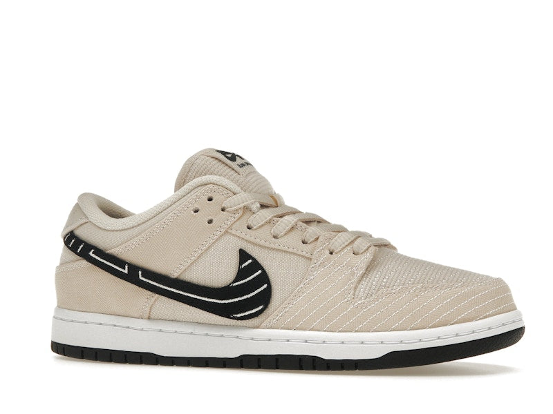 Nike SB Dunk Low Albino & Preto - view 3