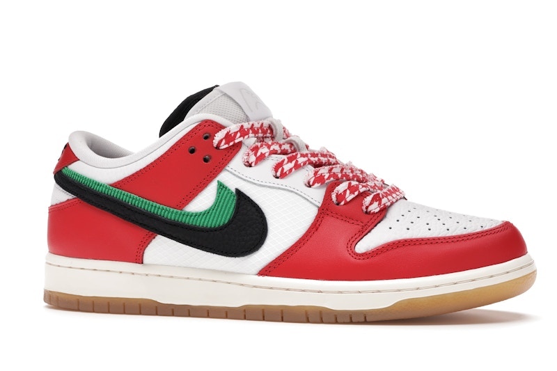 Nike SB Dunk Low Frame Skate Habibi - White/Black-Green-Red-Gum - CT2550-600 - 03