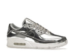 Nike Air Max 90 Metallic Silver 2020 (W) - Metallic Silver/Metallic Silver-White - CQ6639-001 - 03
