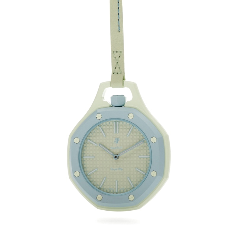 Swatch x Audemars Piguet AP Bioceramic Royal Pop Blaue Acht SSX03L101N, vista a 360 gradi 3 di 36