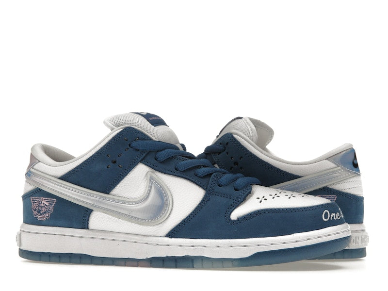 Nike SB Dunk Low Born X Raised One Block At A Time, vista a 360 gradi 3 di 36