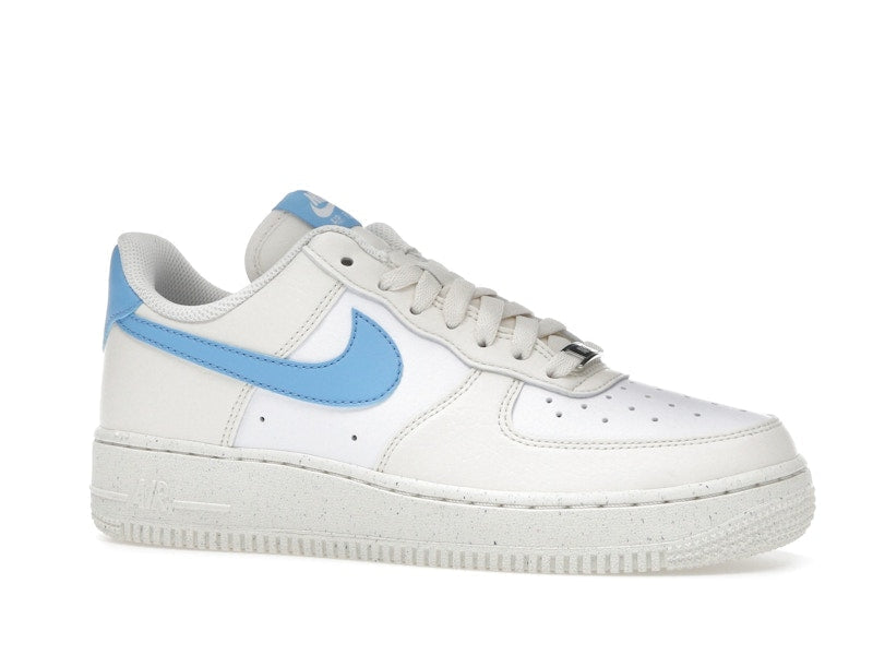 Nike Air Force 1 Low '07 Next Nature Pale Ivory University Blue (Women's), vista a 360 gradi 3 di 36