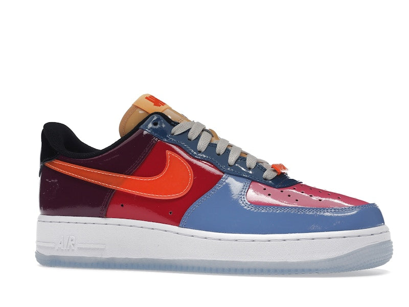 Nike Air Force 1 Low Undefeated Multi Patent - Polar/Total Orange-Multi-Color - DV5255-400 - 03