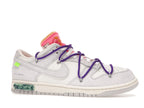 Nike Dunk Low Off White Lot 15, vista a 360 gradi 3 di 36