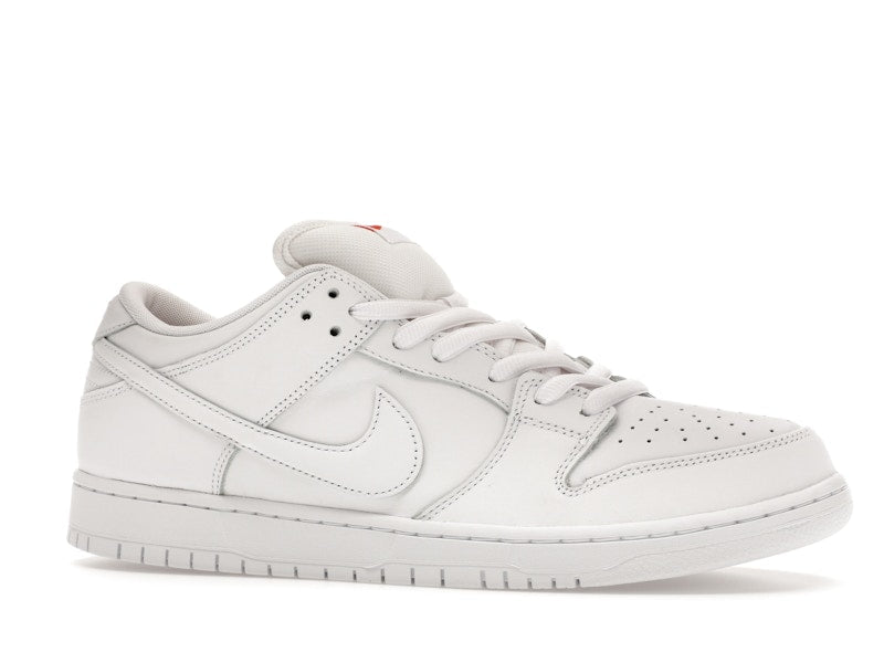Nike Sb Dunk Low Pro Triple White - White/White/White/White - FJ1674-100 - 03