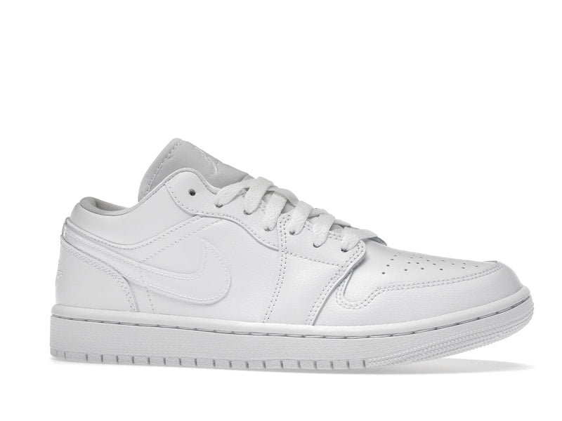 Air Jordan 1 Low Triple White (2022) (W), vista a 360 gradi 3 di 36