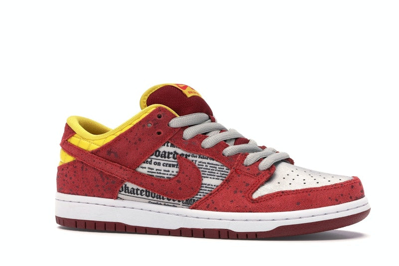 Nike Dunk Sb Low Rukus Crawfish - Action Red/Metallic Silver-Tour Yellow - nike-dunk-sb-low-rukus-crawfish - 03