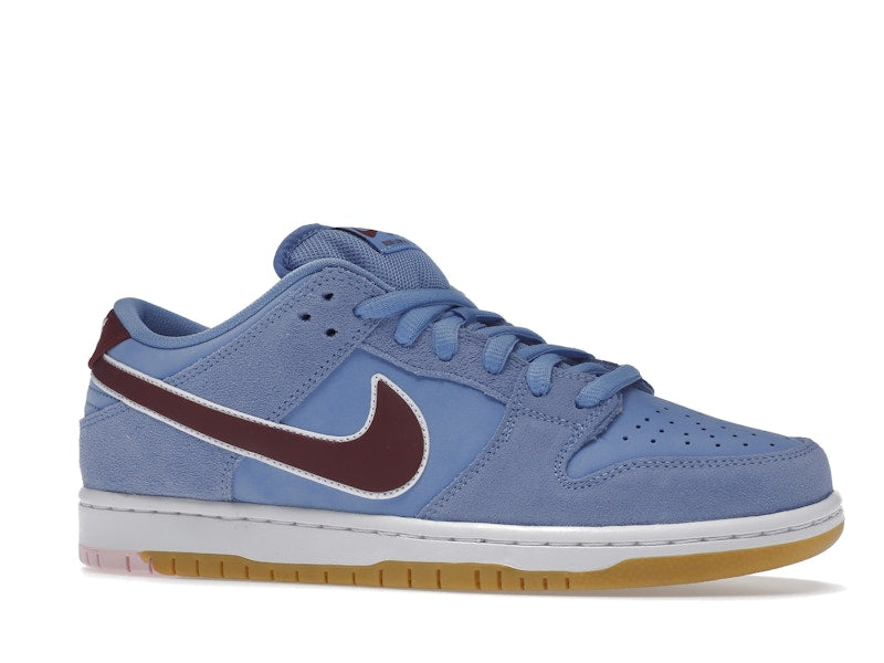 Nike Sb Dunk Low Valour Blue Team Maroon - Valor Blue/Team Maroon/White/Gum - DQ4040-400 - 03