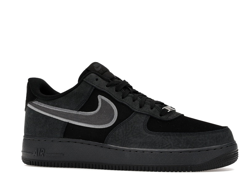 Nike Air Force 1 Low 07 Lv8 Black Smoke Grey - Black/Smoke Grey/Dark Smoke Grey - IB6842-002 - 03