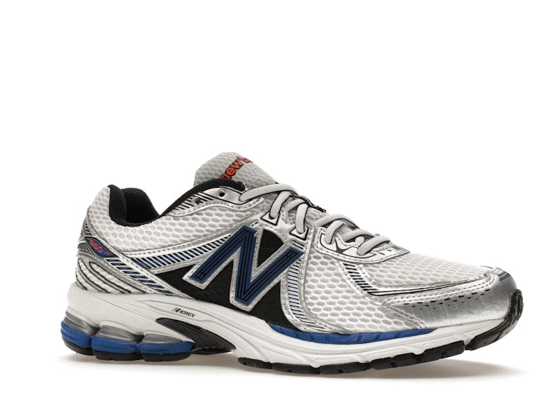 New Balance 860v2 White Team Royal Silver - White/Team Royal - ML860XB - 03