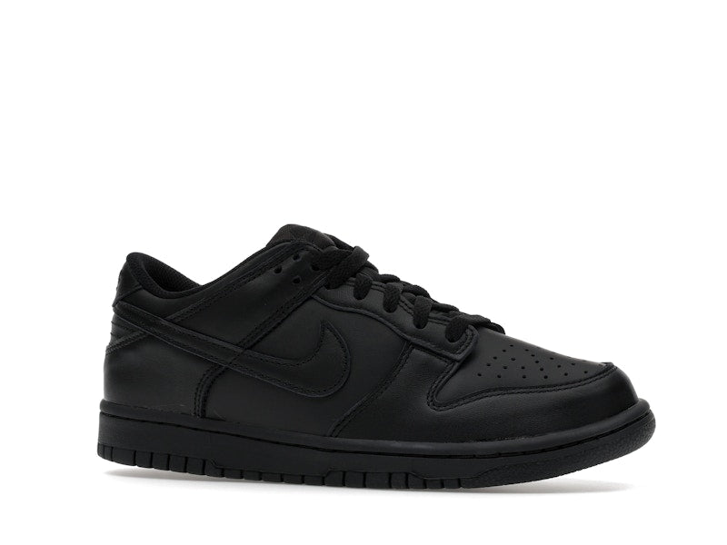 Nike Dunk Low Triple Black (GS) - Black/Black/Black - FB9109-009 - 03