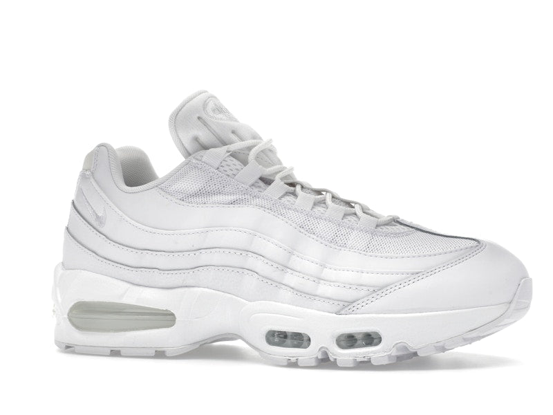 Nike Air Max 95 OG Big Bubble Triple White, vista a 360 gradi 3 di 36