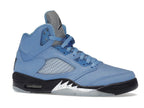 Air Jordan 5 Retro Unc University Blue, vista a 360 gradi 3 di 36