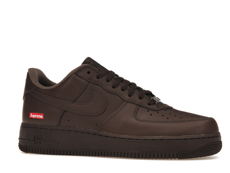 Nike Air Force 1 Low Supreme Baroque Brown, vista a 360 gradi 3 di 36