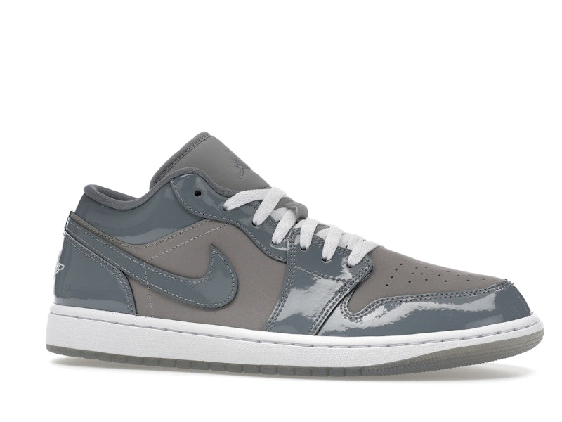Air Jordan 1 Low SE Medium Grey Cool Grey White, vista a 360 gradi 3 di 36