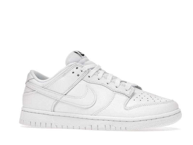 Nike Dunk Low Triple White 2021 (W) - White/White-White - DD1503-109 - 03
