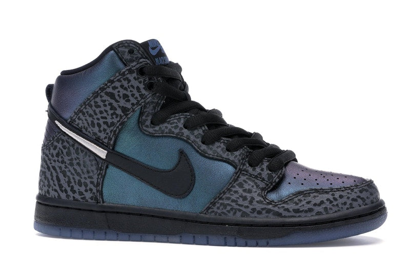 Nike Sb Dunk High Black Sheep Hornet - Black/Black-Black - BQ6827-001 - 03