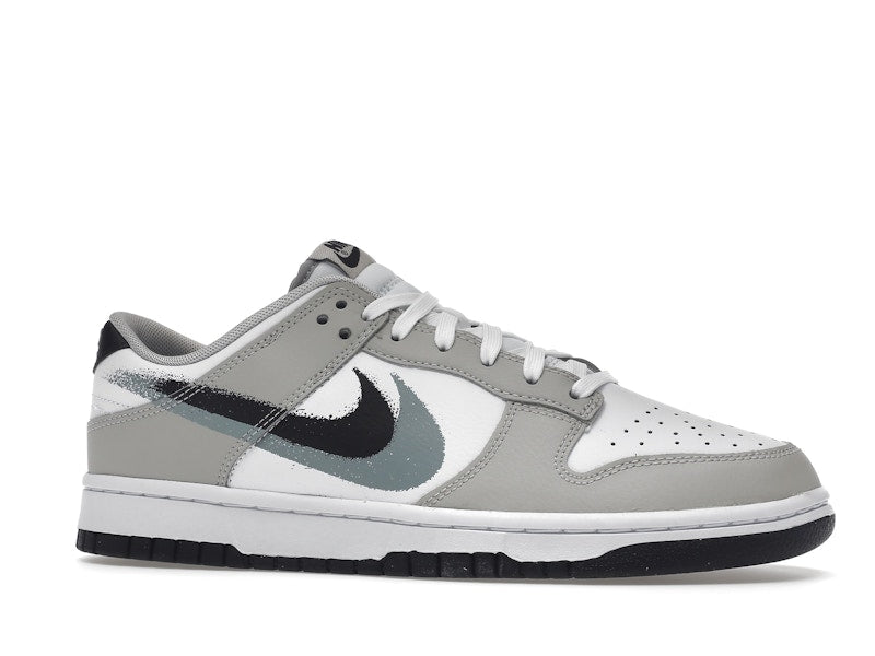 Nike Dunk Low Stencil Swoosh - White/Light Stone/Black - FD0661-100 - 03