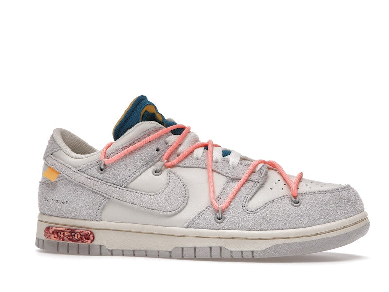 Nike Dunk Low Off White Lot 19 - Sail/Neutral Grey-Orange Pulse - DJ0950-119 - 03