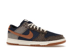 Nike Dunk Low Tweed Midnight Navy Corduroy - Midnight Navy/Ale Brown/Pale Ivory - FQ8746-410 - 03