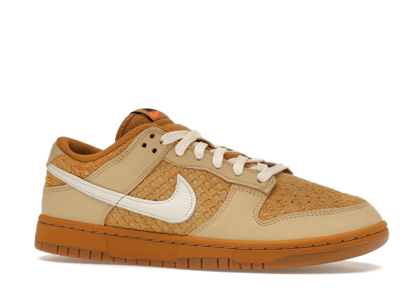 Nike Dunk Low Waffle - Wheat/Coconut Milk/Sesame/Black/Total Orange - FZ4041-744 - 03