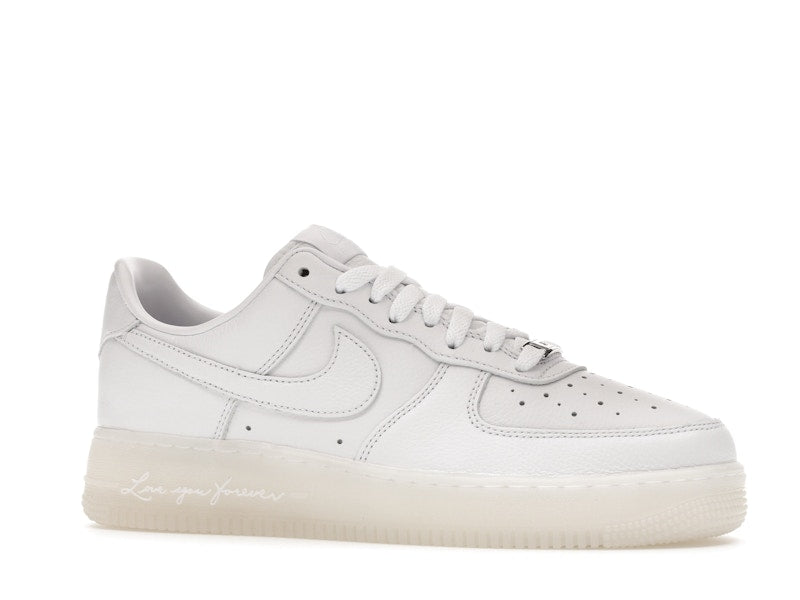 Nike Air Force 1 Low Drake Nocta Certified Lover Boy White Cobalt Tint - White/Cobalt Tint/Metallic Silver - CZ8065-101 - 03