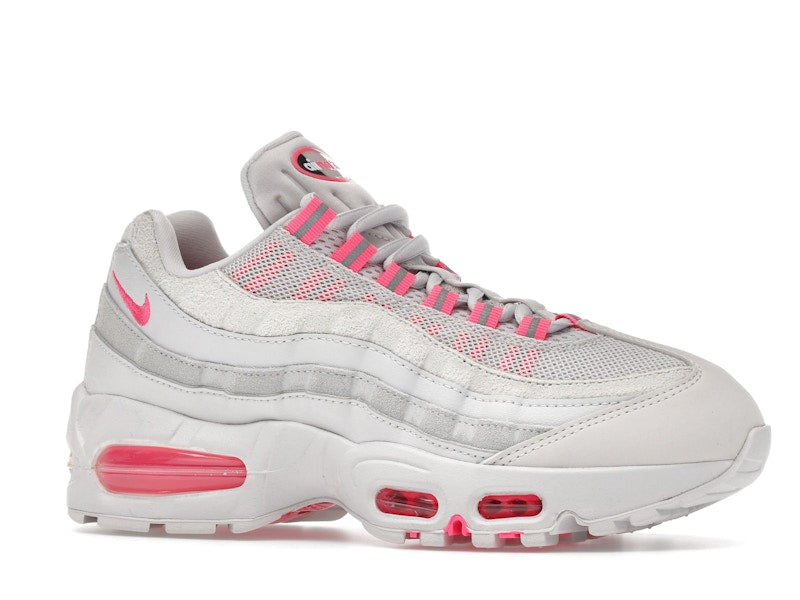 Nike Air Max 95 Og Big Bubble Vast Grey Hyper Pink Womens - Vast Grey/Hyper Pink/Pure Platinum/Platinum Tint/Black - IB6396-002 - 03