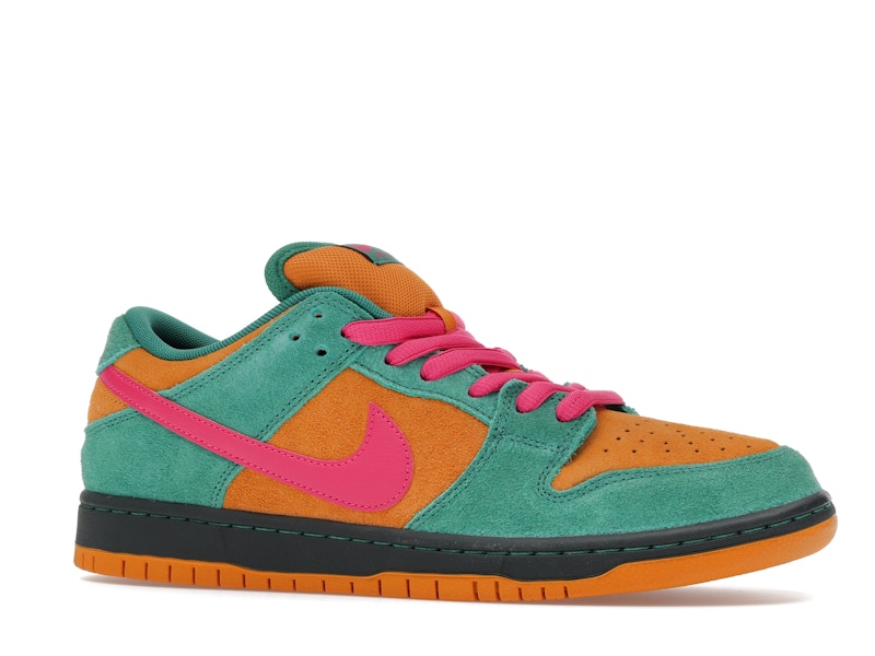 Nike Sb Dunk Low Pro Green Noise Watermelon - Green Noise/Watermelon/Light Curry/Off Noir - HQ1625-301 - 03