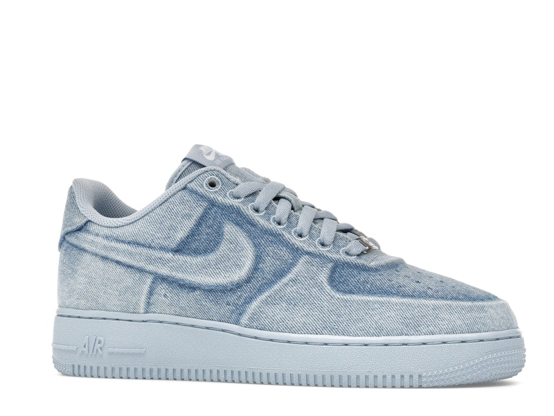 Nike Air Force 1 Low Ja Morant Denim Light Armory Blue - Light Armory Blue/White/Metallic Silver - IQ9773-400 - 03