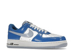 Nike Air Force 1 Low Blue Patent (Women's), vista a 360 gradi 3 di 36