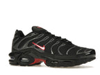 Nike Air Max Plus Black University Red Metallic Silver