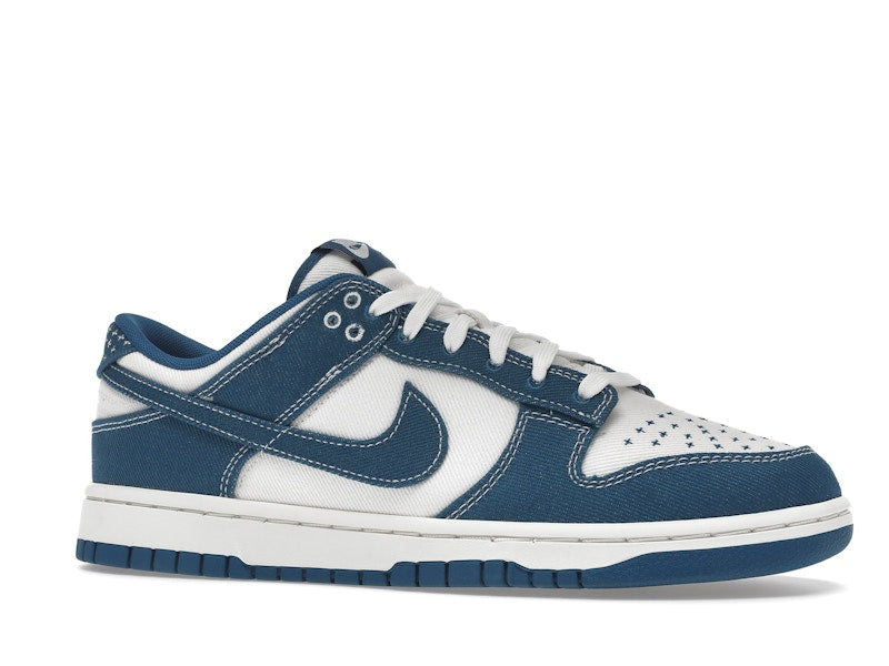 Nike Dunk Low Industrial Blue Sashiko - Summit White/Industrial Blue - DV0834-101 - 03