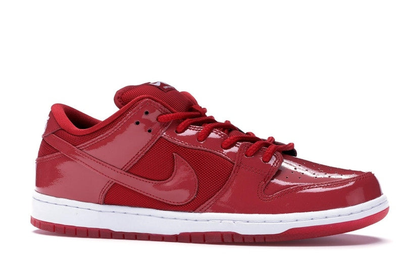 Nike Dunk Sb Low Red Patent Leather - Varsity Red/White-Varsity Red - 304292-616 - 03