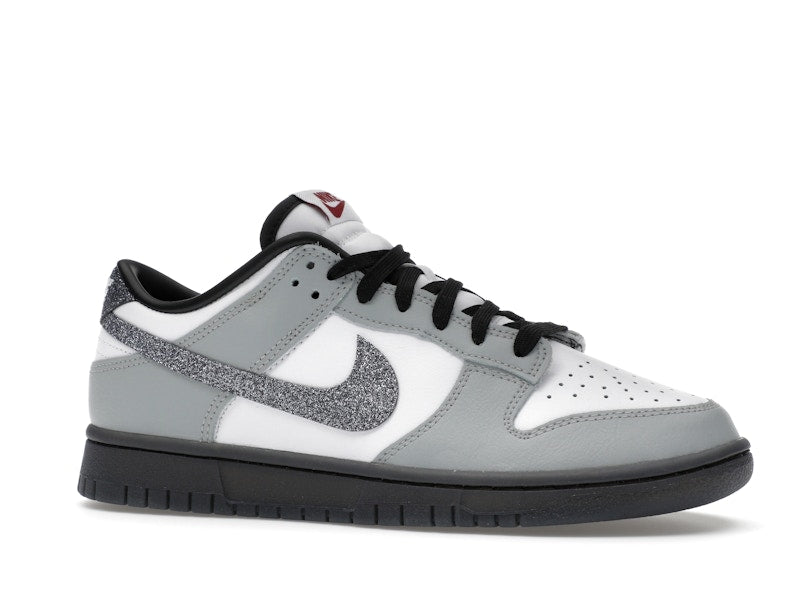 Nike Dunk Low LX Glitter Swoosh White Light Smoke Grey (Women's)