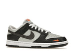 Nike Dunk Low Grey Black Orange Mini Swoosh - Black/White/Total Orange - FN7808-001 - 03