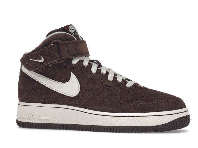 Nike Air Force 1 Mid Qs Chocolate - Chocolate/Cream - DM0107-200 - 03