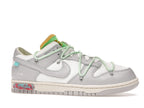 Nike Dunk Low Off White Lot 7 - Sail/Neutral Grey-Vapor Green - DM1602-108 - 03