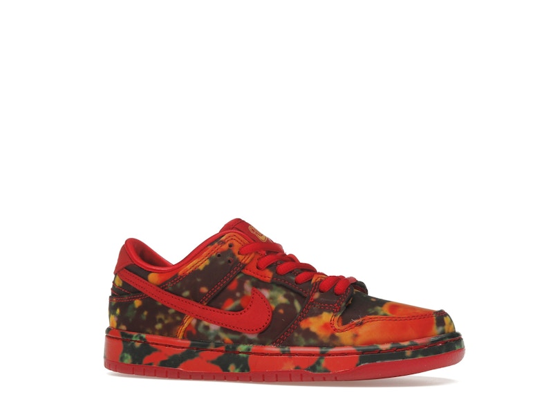 Nike Sb Dunk Low The Wizard Of Oz Poppy Field (PS) - Varsity Red/Varsity Red/University Gold - FZ1236-600 - 03