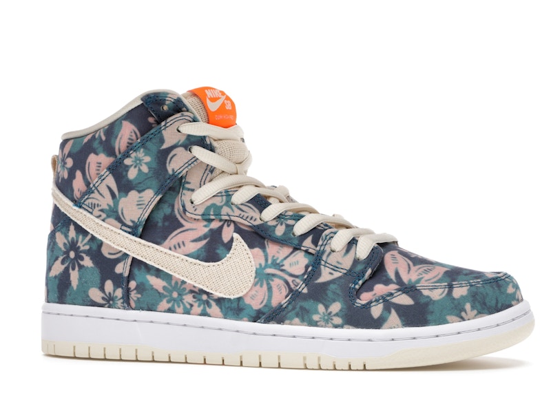 Nike SB Dunk High Hawaii - Sail/Blue-Green Aqua - CZ2232-300 - 03