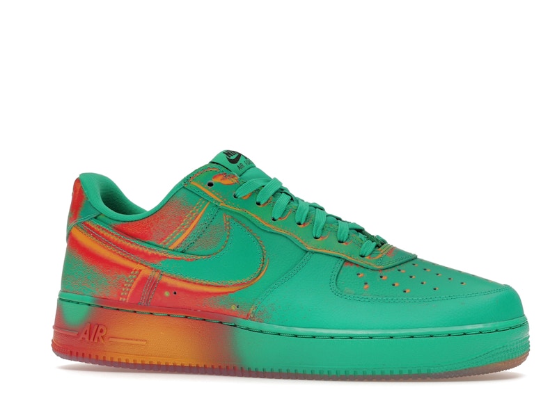Nike Air Force 1 Low 07 Stadium Green Crimson - Stadium Green/Bright Crimson/Laser Orange - IB6834-300 - 03