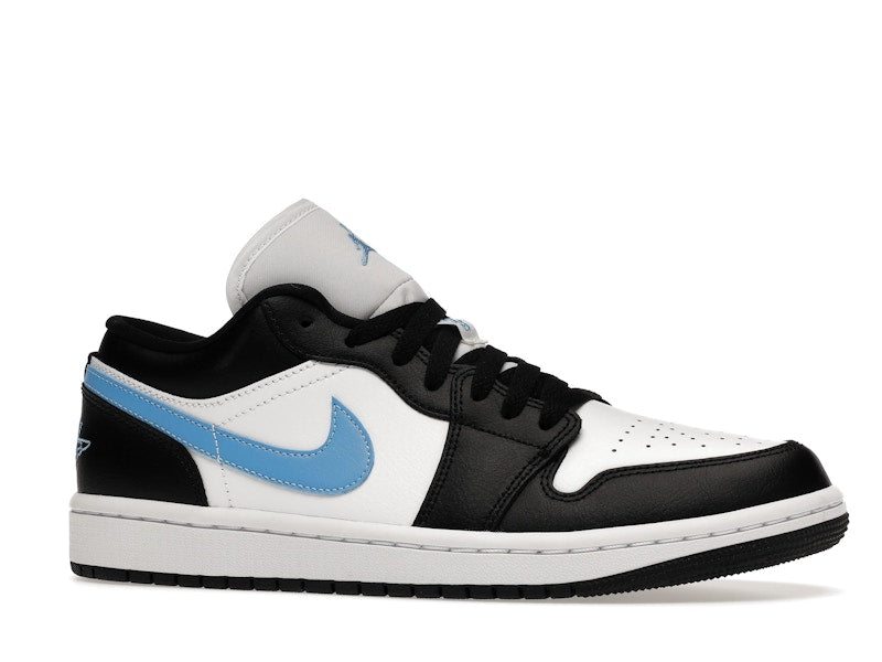 Air Jordan 1 Low Black University Blue White (W)