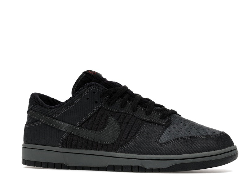 Nike Dunk Low Retro Premium Black Corduroy - Black/Anthracite/Anthracite - IB7746-001 - 03