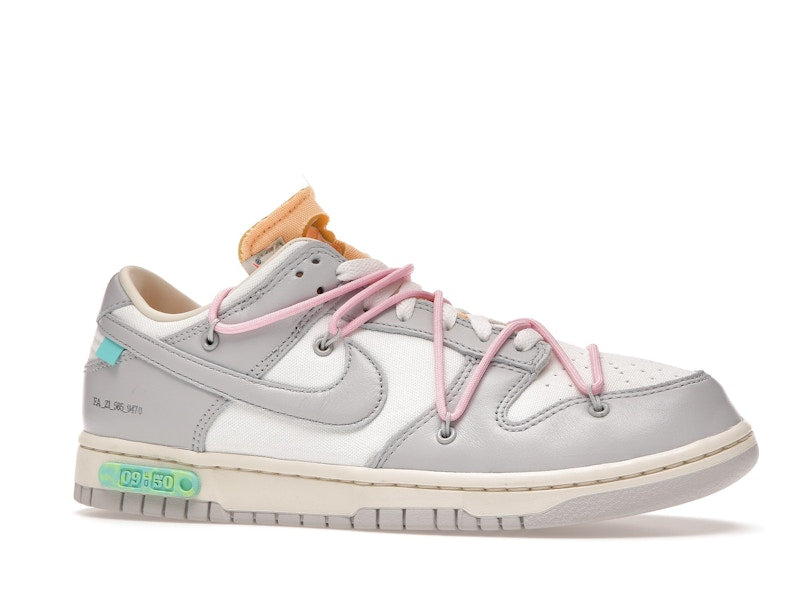 Nike Dunk Low Off White Lot 9 - Sail/Neutral Grey - DM1602-109 - 03