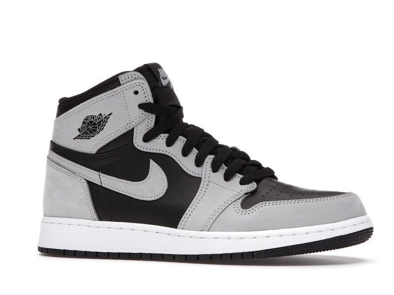 Air Jordan 1 Retro High Black White Light Smoke Grey (GS)
