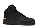 Nike Air Force 1 Mid Supreme Black, vista a 360 gradi 3 di 36