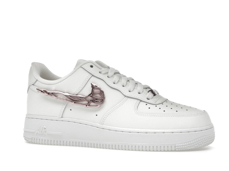 Nike Air Force 1 Low Liquid Metal Swoosh Metallic Rose Gold (Women's)