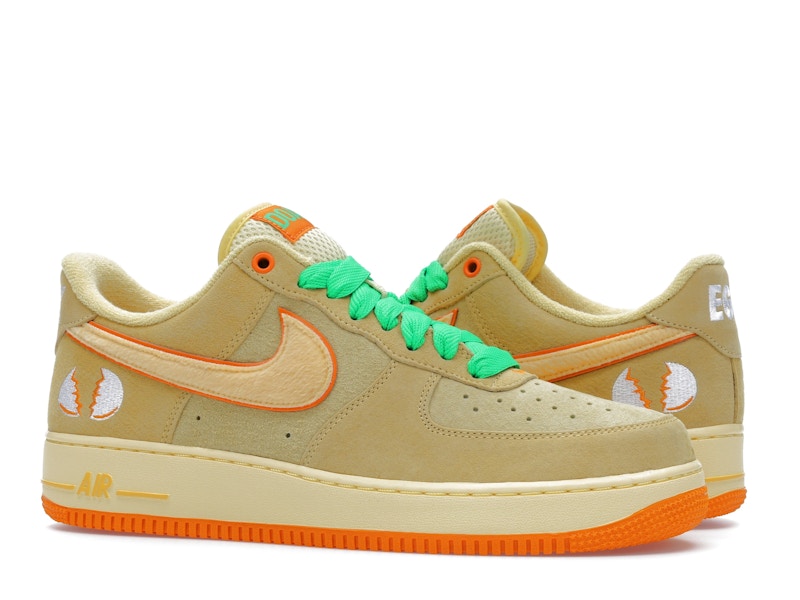 Nike Air Force 1 Low Ducks Of A Feather University Of Oregon Duck Or Egg - Yellow/Topaz Gold/Bright Ceramic - IU7612-700 - 03
